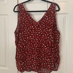 Old Navy V Neck Blouse Sleeveless XXL